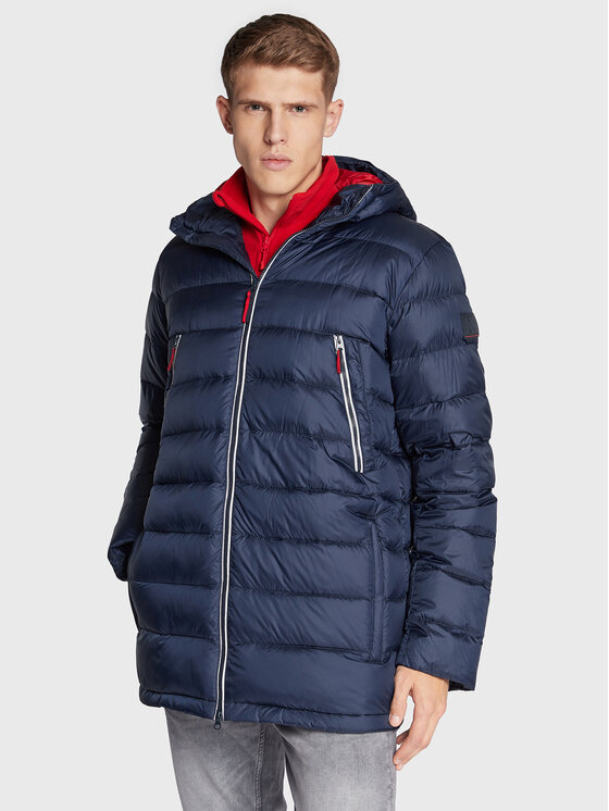 Helly Hansen Kurtka puchowa Rigging 53788 Granatowy Regular Fit