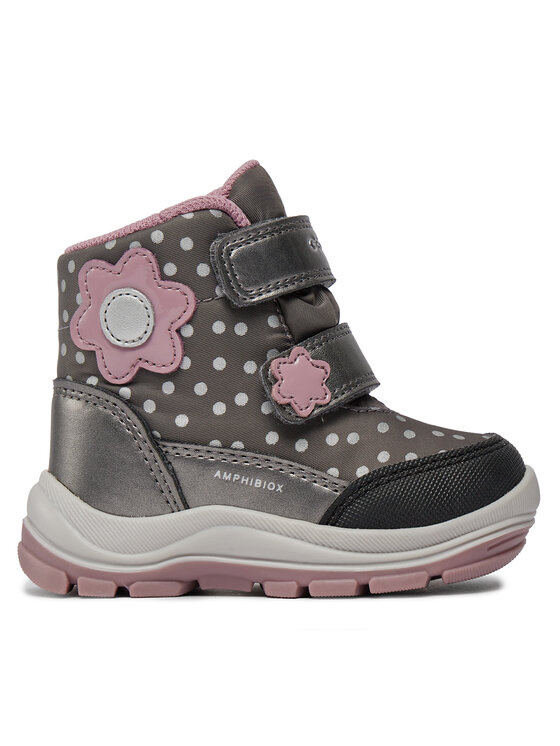 Geox Śniegowce B Flanfil Girl B Abx B363WB 0MNNF C0952 M Szary