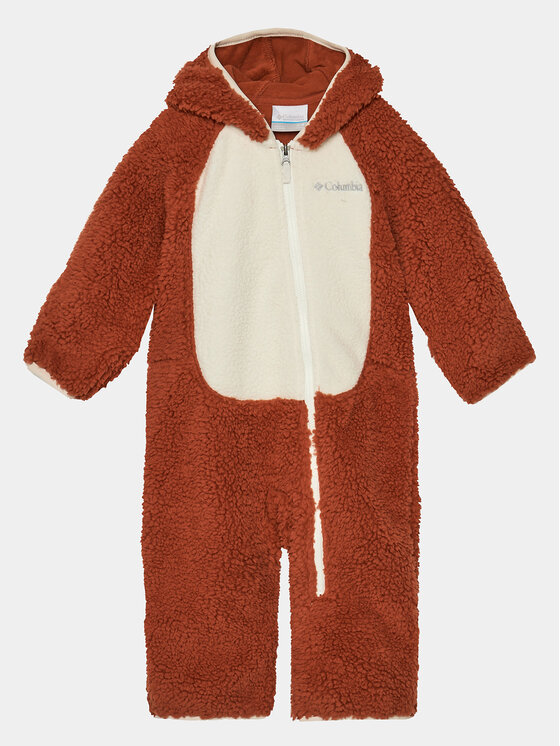 Columbia Kombinezon zimowy Foxy Baby™ Sherpa Bunting Pomarańczowy Regular Fit