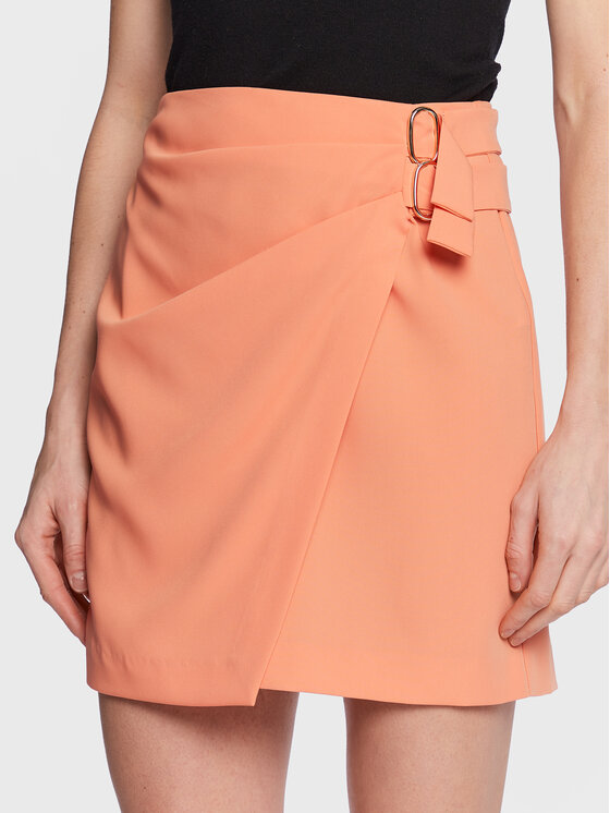 Silvian Heach Spódnica mini GPP23356MG Pomarańczowy Regular Fit