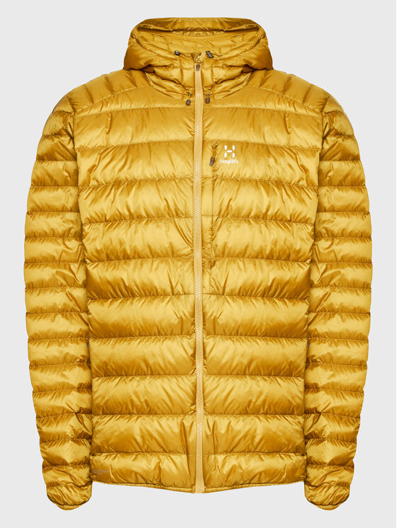 Haglöfs Kurtka puchowa Roc Down 604682 Żółty Regular Fit