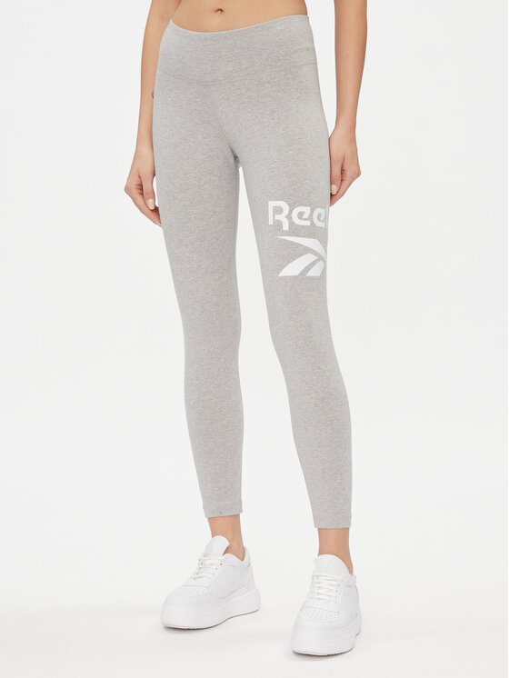 Reebok Legginsy Identity Logo Leggings HT6195 Szary