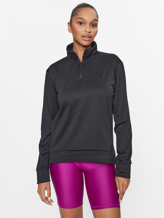 Under Armour Bluza Armour Fleece Qz 1373058 Czarny Loose Fit