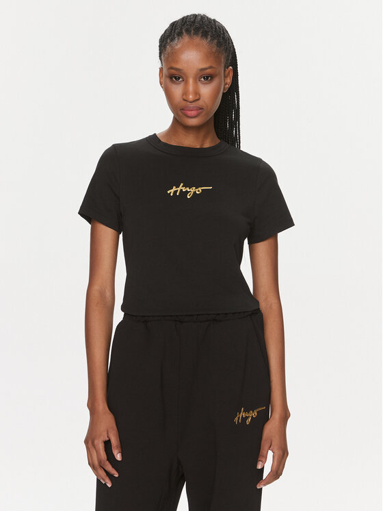 Hugo T-Shirt Classic 50508289 Czarny Regular Fit