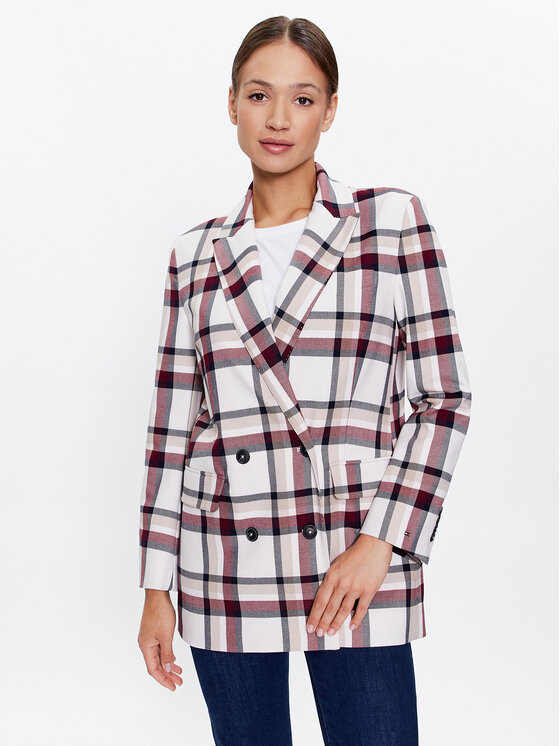 Tommy Hilfiger Marynarka WW0WW40052 Kolorowy Regular Fit