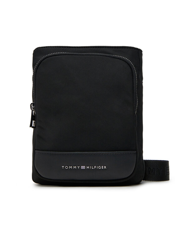 Tommy Hilfiger Saszetka Th Business Nylon Mini Crossover AM0AM13193 Czarny