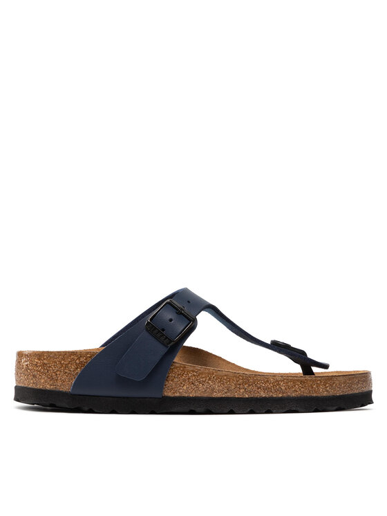 Birkenstock Japonki Gizeh 0143621 Granatowy