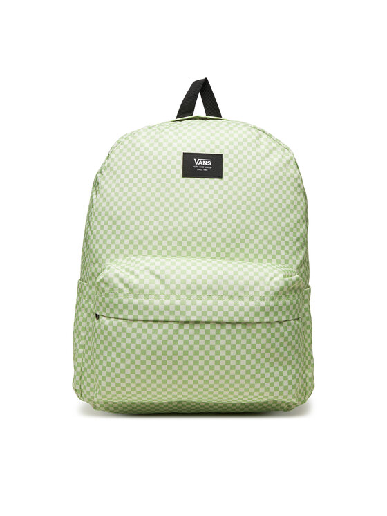 Plecak VANS Old Skool Check Backpack Shadow Lime VN000H4XCLH1
