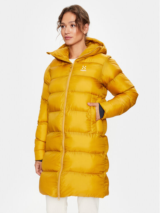 Haglöfs Kurtka zimowa Long Mimic 605413 Żółty Regular Fit