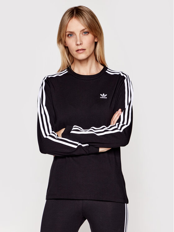adidas Bluzka adicolor Classics GN2911 Czarny Standard Fit