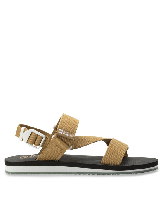 Jack Wolfskin Sandały Urban Entdeckung Belt Sandal 4056801 Brązowy