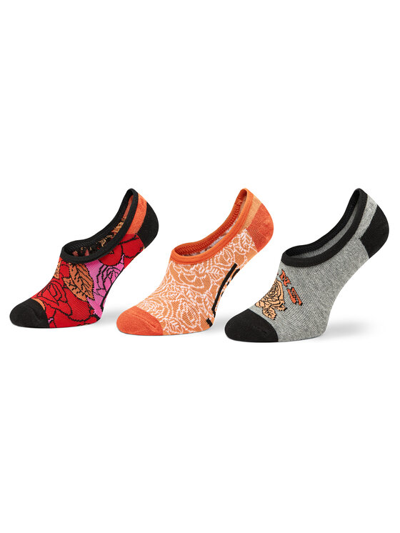 Vans Zestaw 3 par stopek dziecięcych Rose Tie Dye Kolorowy