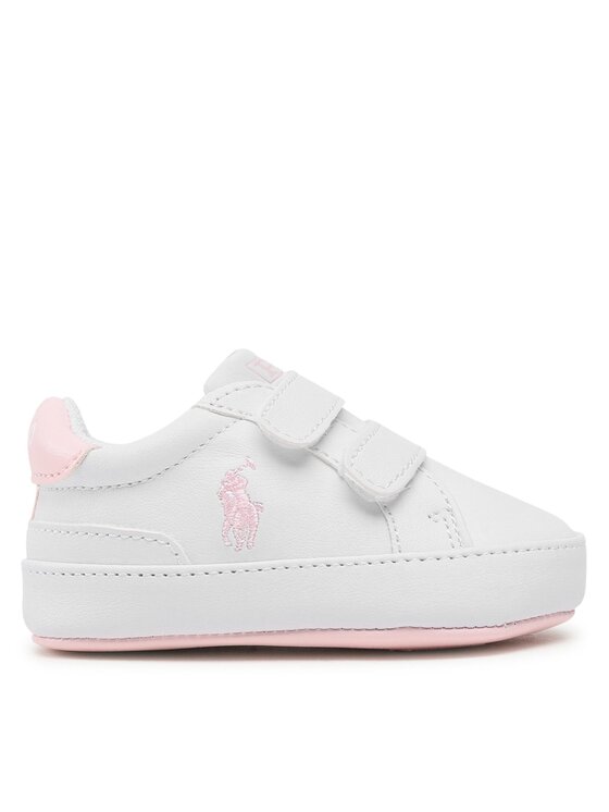 Polo Ralph Lauren Sneakersy Heritage Court Ii Ez Layette RL100733 Biały