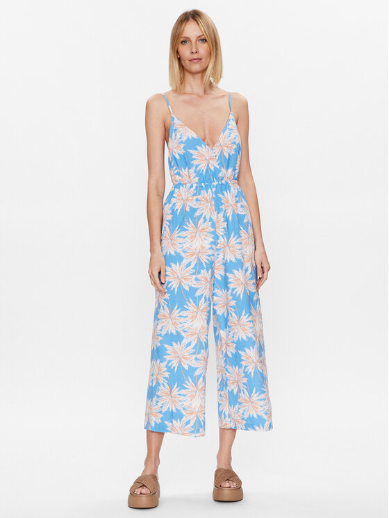 Roxy Kombinezon Never Ending Summer ERJX603348 Błękitny Regular Fit