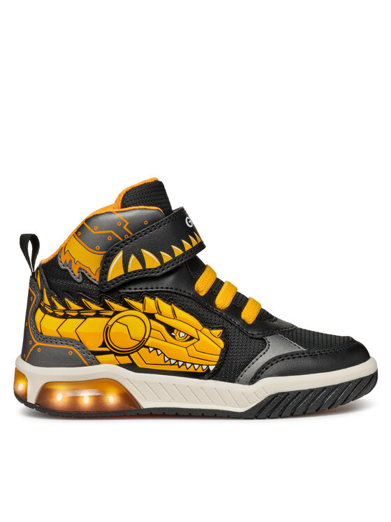 Geox Sneakersy J Inek Boy J469CA 011BC C0054 DD Czarny