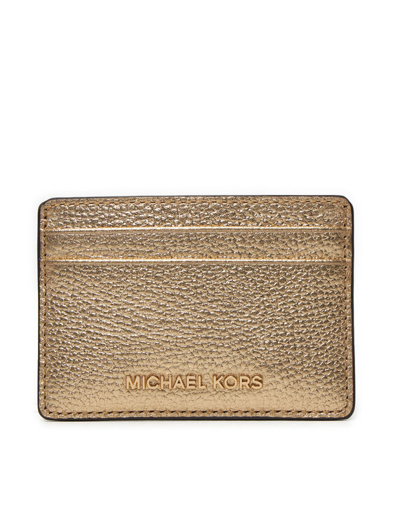 MICHAEL Michael Kors Etui na karty kredytowe 32H9TJ6D1L Złoty