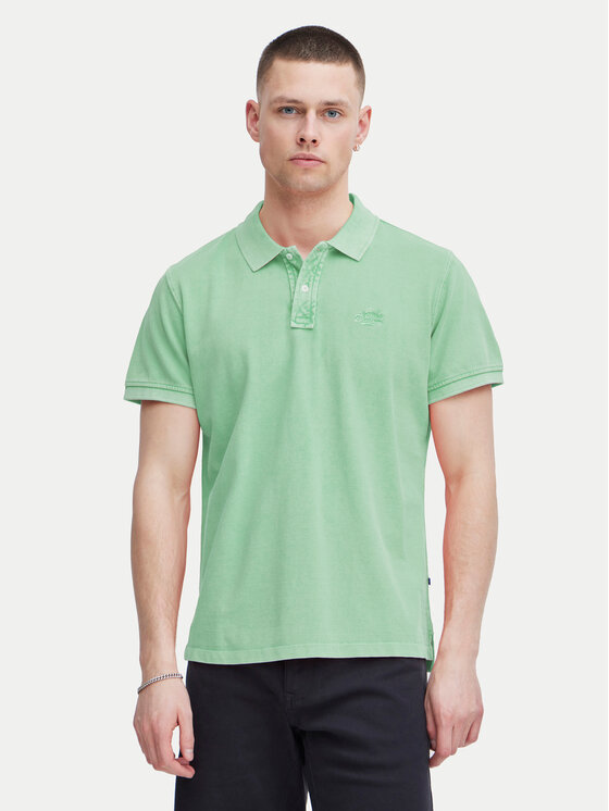 Blend Polo 20716907 Zielony Regular Fit