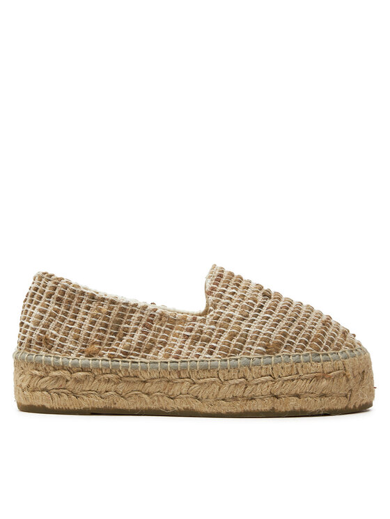 Manebi Espadryle Yucatan Double Sole Espadrilles G 1.2 D0 Beżowy
