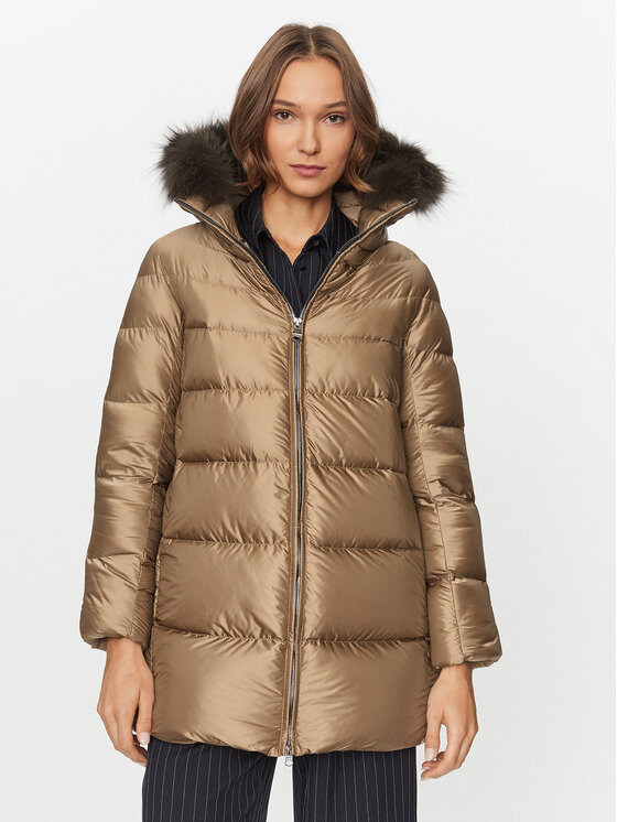 Hetregó Kurtka puchowa Hanna 8K602F 23WD02 Brązowy Regular Fit