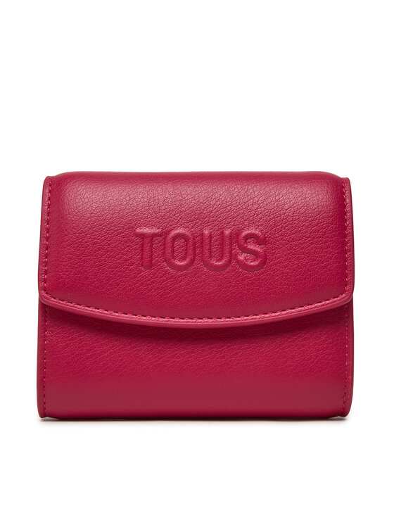 TOUS Mały Portfel Damski Pocket Tous Bloom 2002204225 Różowy