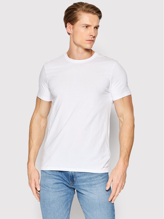 Henderson T-Shirt Bosco 18731 Biały Regular Fit