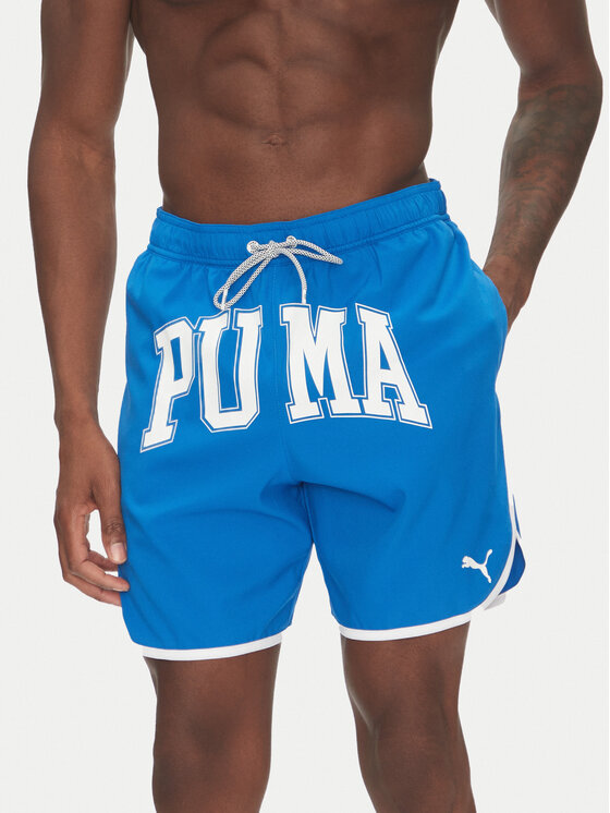 Puma Szorty kąpielowe 938845 Niebieski Regular Fit