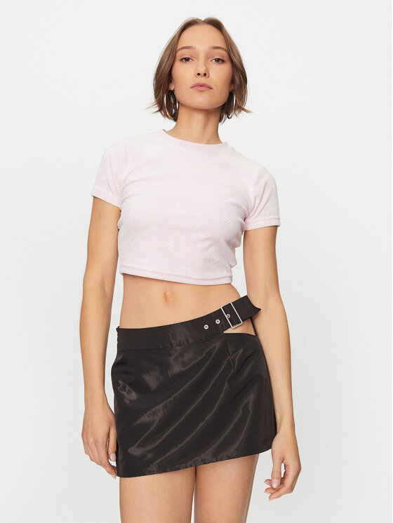 Juicy Couture T-Shirt Kailey JCSSC223421381 Różowy Regular Fit