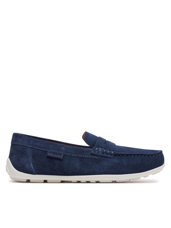 Geox Mokasyny J New Fast Boy J826CA 00022 C4211 D Granatowy