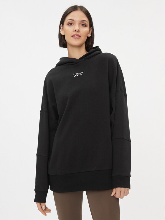 Reebok Bluza Lux H51828 Czarny Oversize
