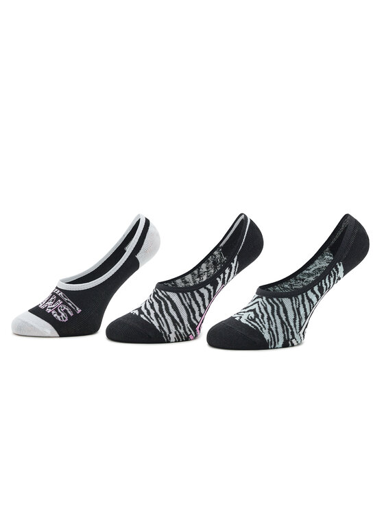 Vans Zestaw 3 par stopek dziecięcych Zebra Daze Canoodle VN0007AXBR51 Kolorowy