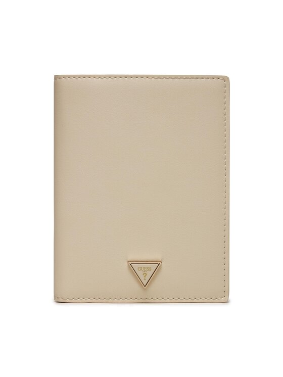 Guess Etui na karty kredytowe RW1628 P4201 Beżowy
