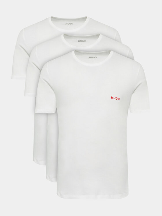 HUGO Komplet t-shirtów 50493972 Biały Regular Fit