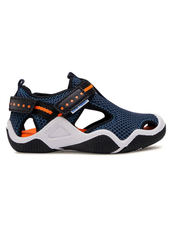 Geox Sandały J Wader B. A J1530A 00014 C4074 M Granatowy