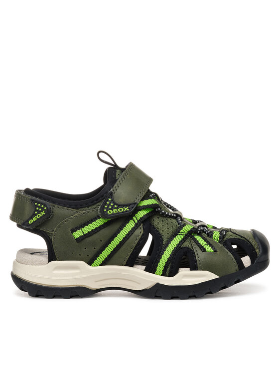 Geox Sandały Jr Borealis J450RB 014ME C3222 S Khaki
