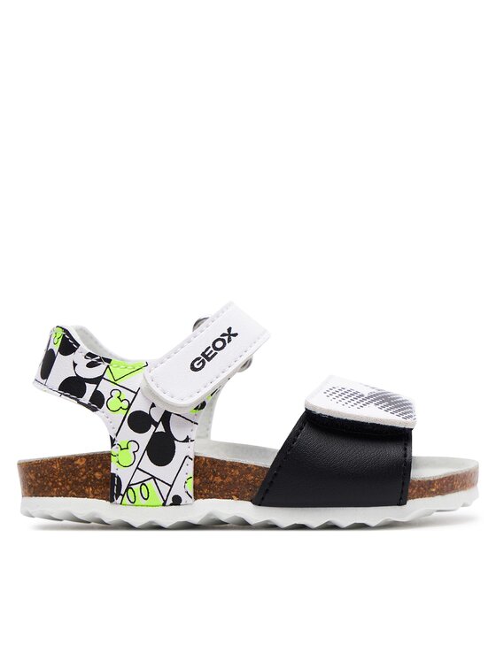 Geox Sandały B Sandal Chalki Boy B152QC 000BC C0552 M Biały