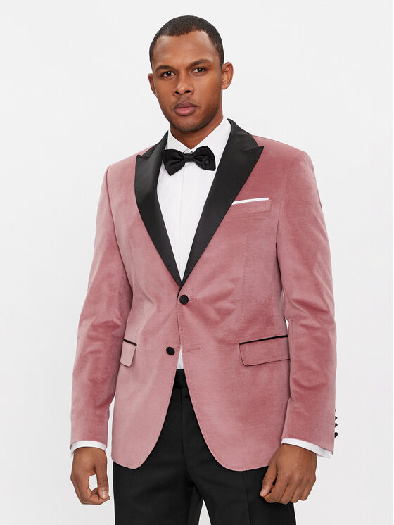 JOOP! Marynarka 17 JB-35Horace 30040435 Różowy Slim Fit