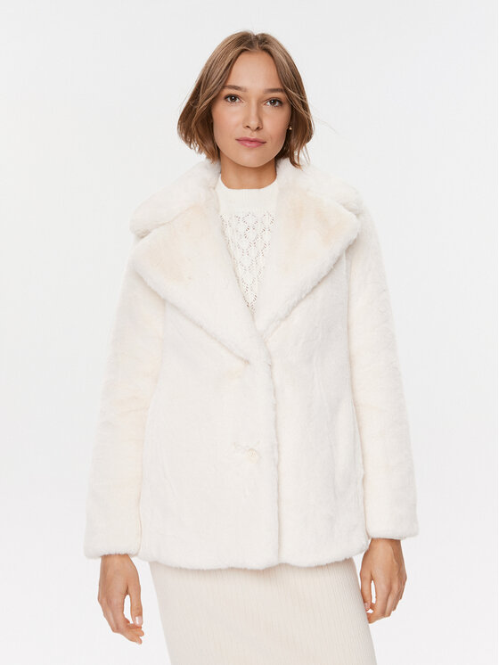Guess Futro Corinne W3BL57 WFSI0 Écru Regular Fit