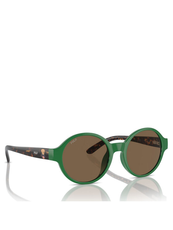 Polo Ralph Lauren Okulary przeciwsłoneczne dziecięce 0PP9508U 619273 Zielony