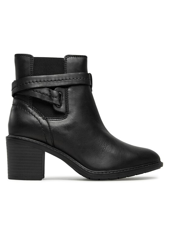 Clarks Botki Scene Star 261674624 Czarny
