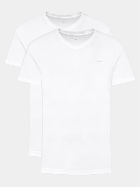 Gant Komplet 2 t-shirtów 900002018 Biały Regular Fit