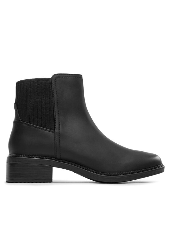 Clarks Botki Maye Palm 261743544 Czarny