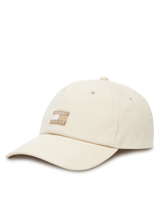 Tommy Hilfiger Czapka z daszkiem Heritage AW0AW17580 Beżowy
