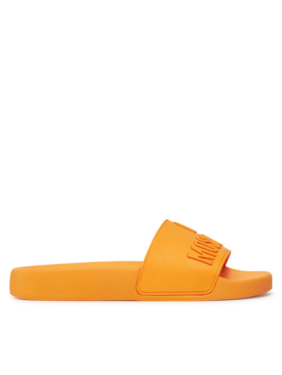 LOVE MOSCHINO Klapki JA28052G1II15456 Pomarańczowy