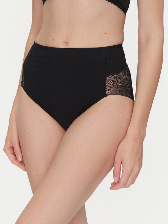 YSABEL MORA Figi klasyczne z wysokim stanem 19617 Czarny