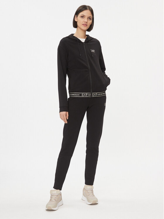 EA7 Emporio Armani Dres 6RTV56 TJKWZ 1200 Czarny Regular Fit