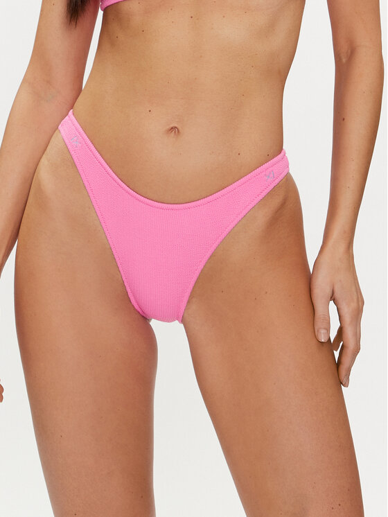 Banana Moon Dół od bikini Naida Scrunchy Różowy