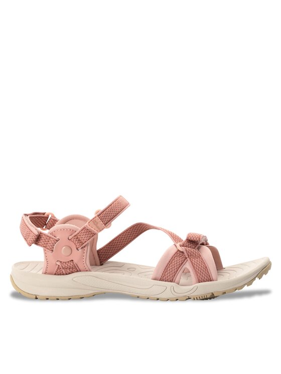 Jack Wolfskin Sandały Lakewood Ride Sandal W 4019041 Różowy