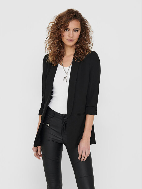 ONLY Marynarka Elly 15197451 Czarny Regular Fit
