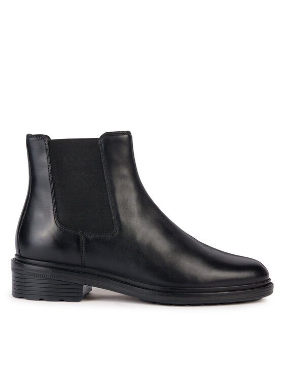 Geox Sztyblety D Walk Pleasure D36TGE 00043 C9999 Czarny