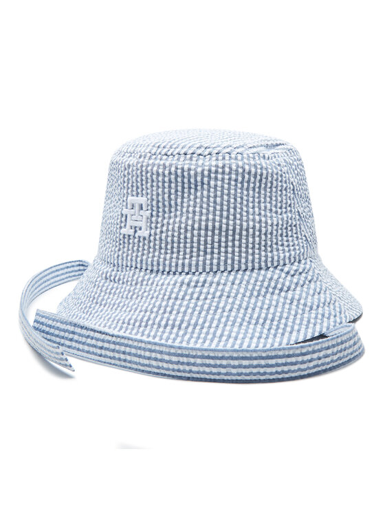 Tommy Hilfiger Kapelusz AU0AU01675 Błękitny